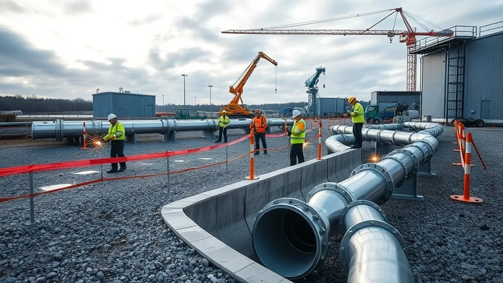 Gas & Oil Pipe Ducting & Installation in Bexley