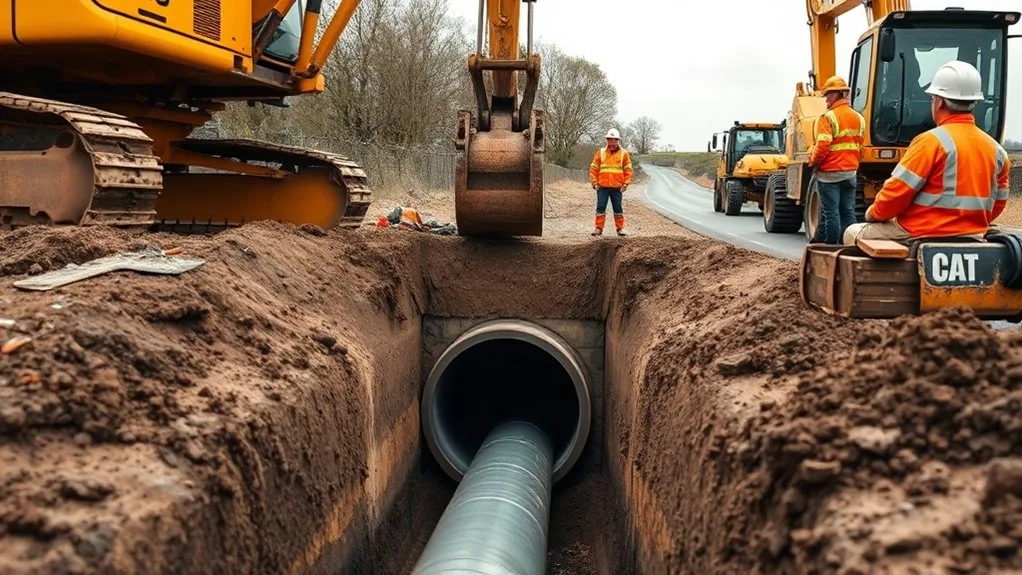 Pipe Ramming in Bexley | Driving Pipes Under Roads, Walls & Buildings
